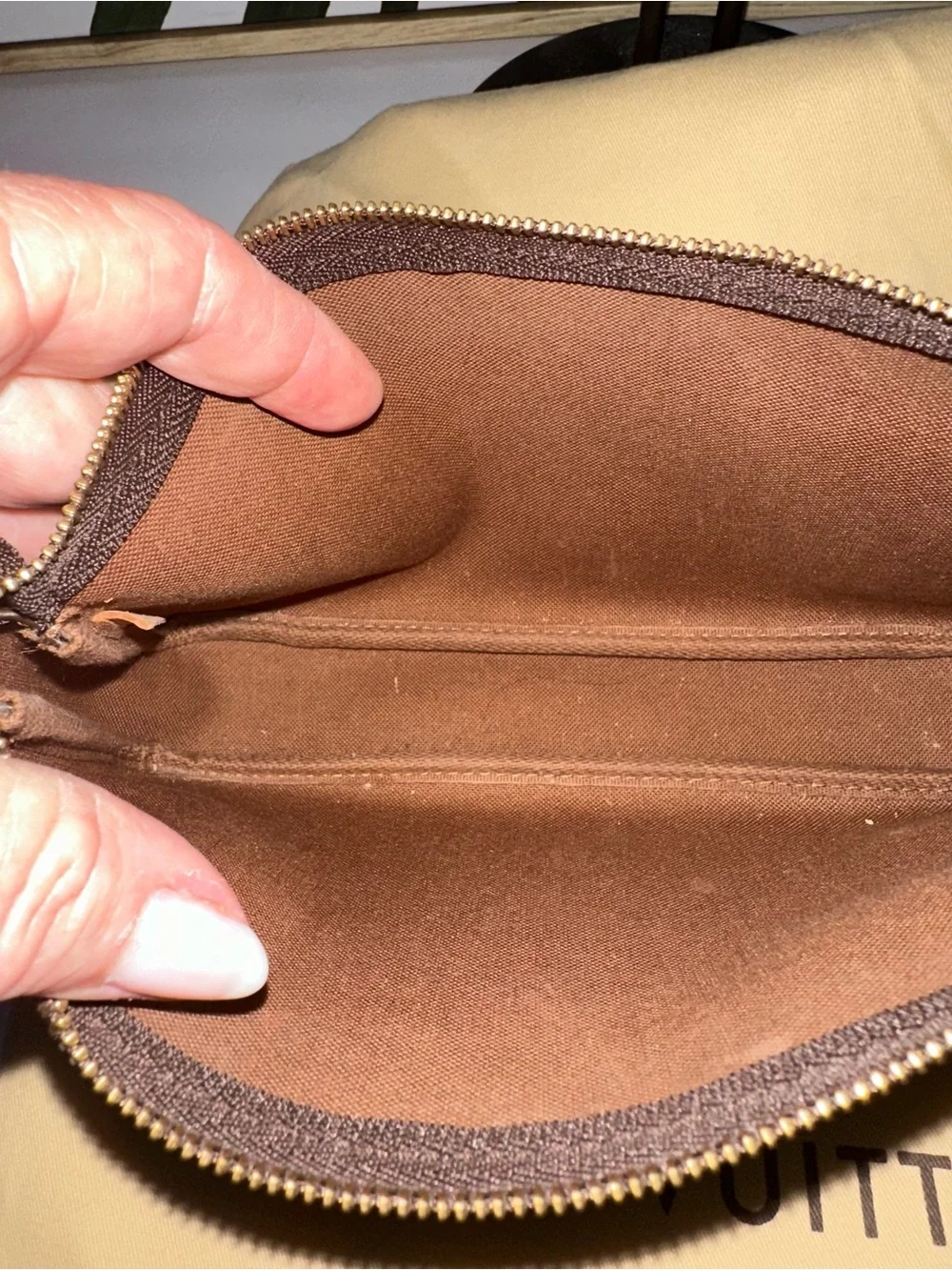 Louis Vuitton Monogram Pochette Accessoires  Bag